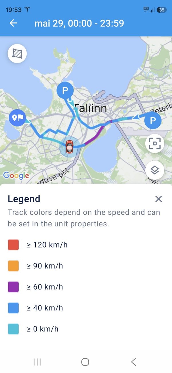 Raja värvide legend