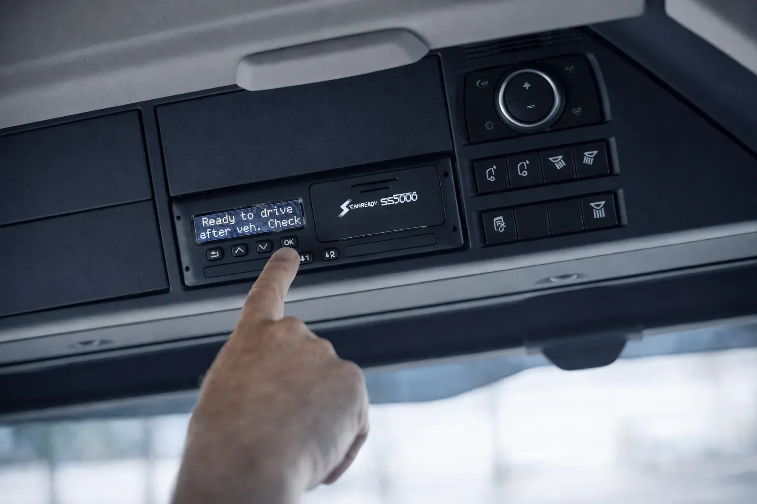 Remote tachograph download